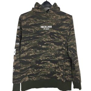 Young and Reckless Pullover Tiger Camo Hoodie